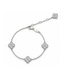 FOUR LEAF MOISSANITE S925 BRACELET