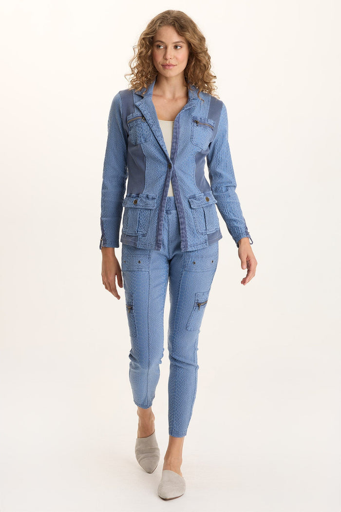 XCVI Gamlin Textured Jacquard Elevated Legging