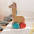 Giraffe On-The-Go Wooden Pull Toy