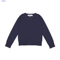 Girls Long Sleeve V neck Sweater Cardigan