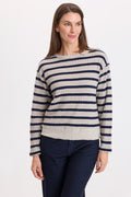 Wearables Goldie Stripe Open Crew Top