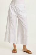 Wearables Gottfried Poplin Gaucho Crop