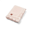 Heirloom Lace Knit Baby Blanket in Beige