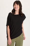 XCVI Helmi Asymmetrical Crepe Top