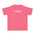 I Am Strong 2 Corinthians 12:10 Girls Breast Cancer Awareness T-Shirt