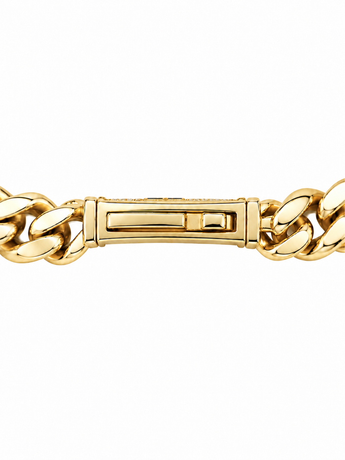 ICED CLASP CUBAN(GOLD) 8MM