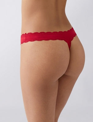 Inspired Eyelet Thong: Raspberry Sorbet