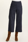 Wearables Isidro Ponte Wide-Leg Crop Pant