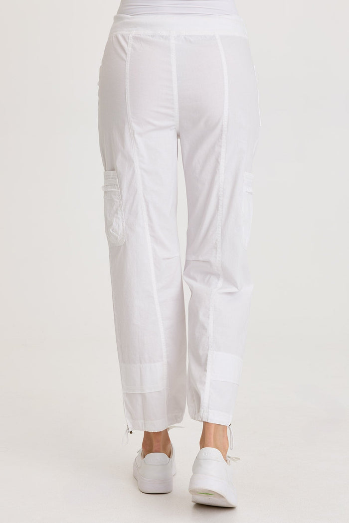 XCVI Jannik Poplin Cinch Hem Cargo Pant