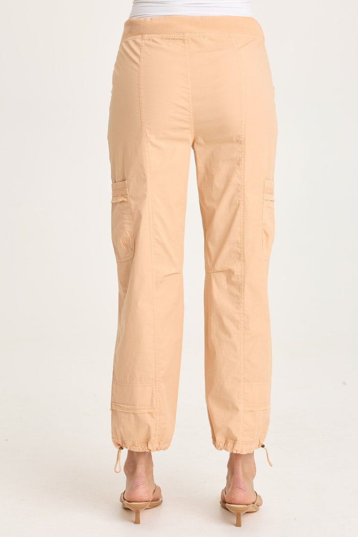 XCVI Jannik Poplin Cinch Hem Cargo Pant