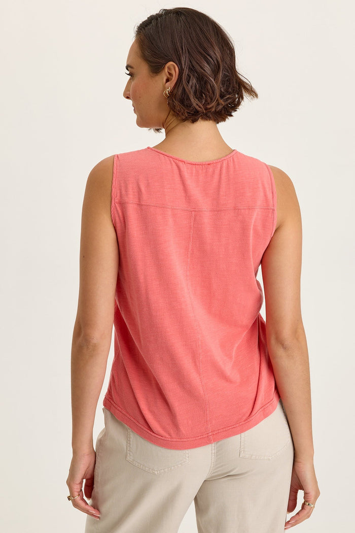 Wearables Jerilene Voile Pintuck Tank