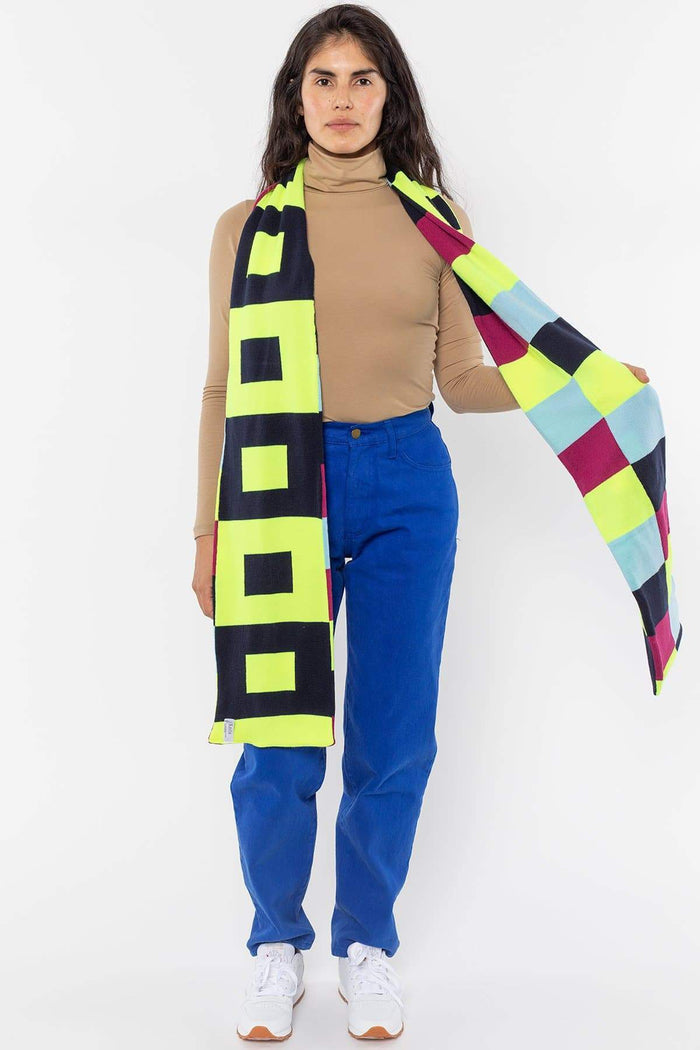 JQSCARF09 - Bauhaus Grid Scarf