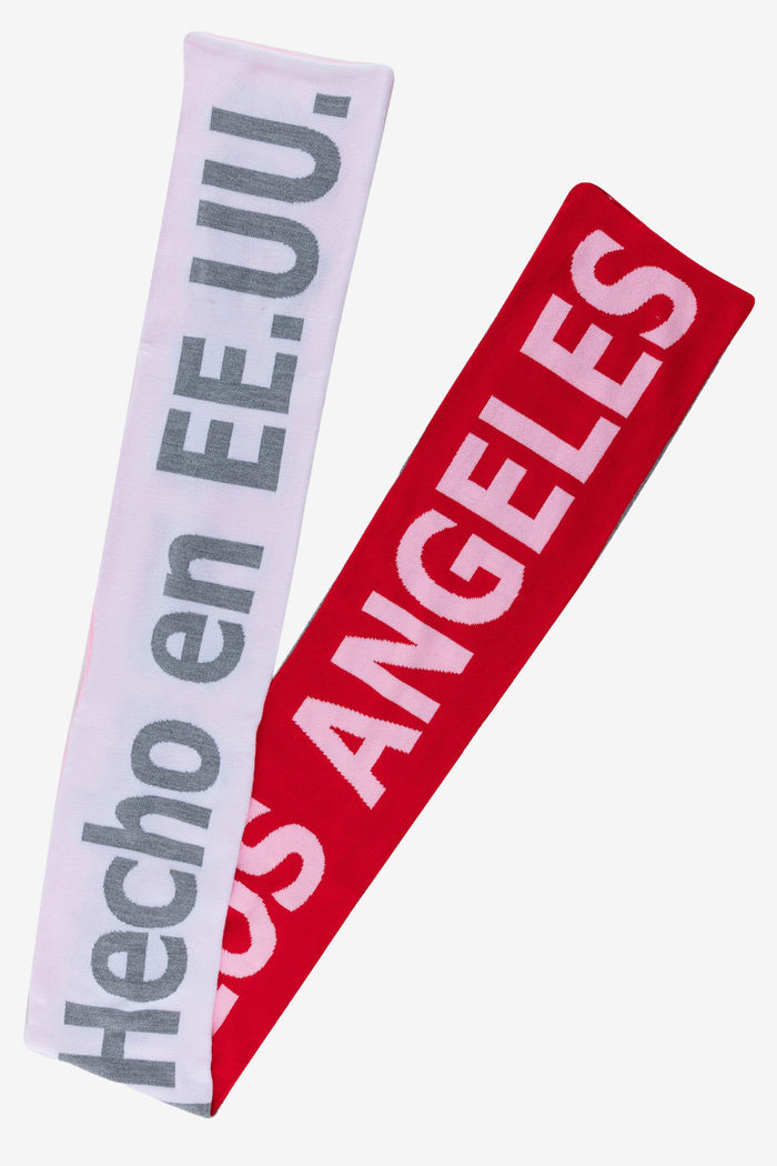 Red/Light Pink