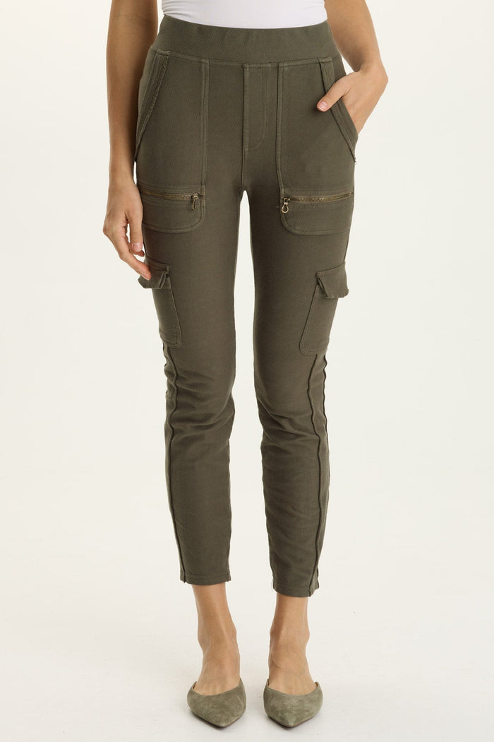 XCVI Keelie Twill Knit Elevated Pocket Legging