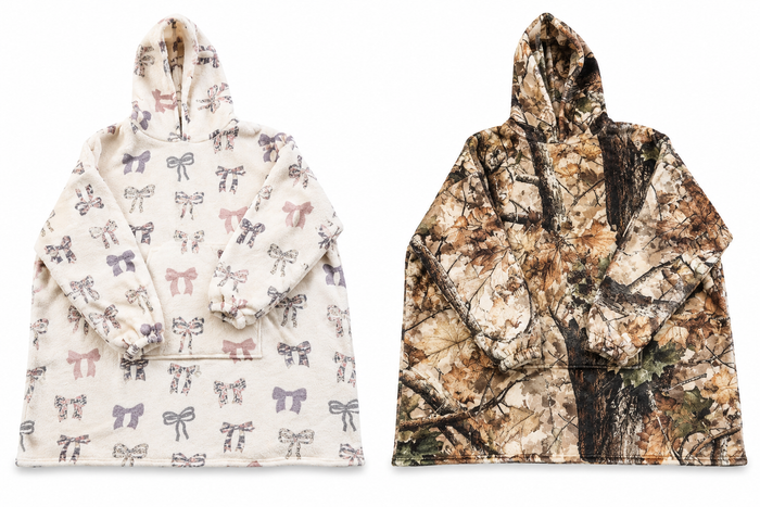 Kids Oversized Hooded Blanket