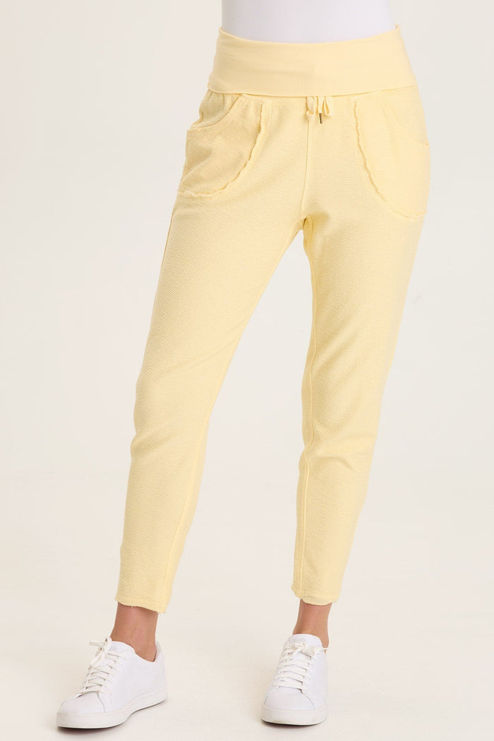 Wearables Kiefer Slim Leg Crepe Knit Pant