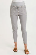 Wearables Kiefer Slim Leg Crepe Knit Pant