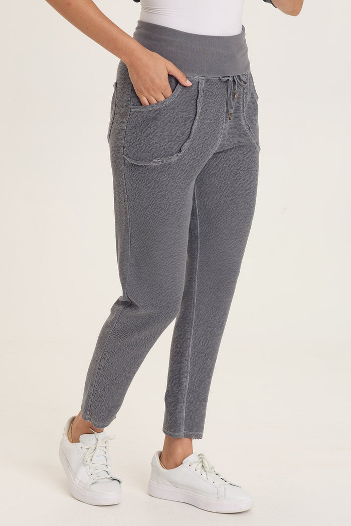 Wearables Kiefer Slim Leg Crepe Knit Pant