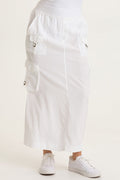 XCVI Kimo Tencel Cargo Maxi Skirt