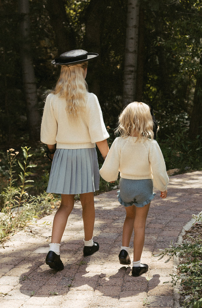 L by Ladida Blue Knit Flutter Bloomer