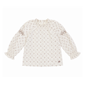 L by Ladida Cream Floral Trellis Shirt