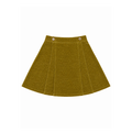 L by Ladida Mustard Pleated Skirt