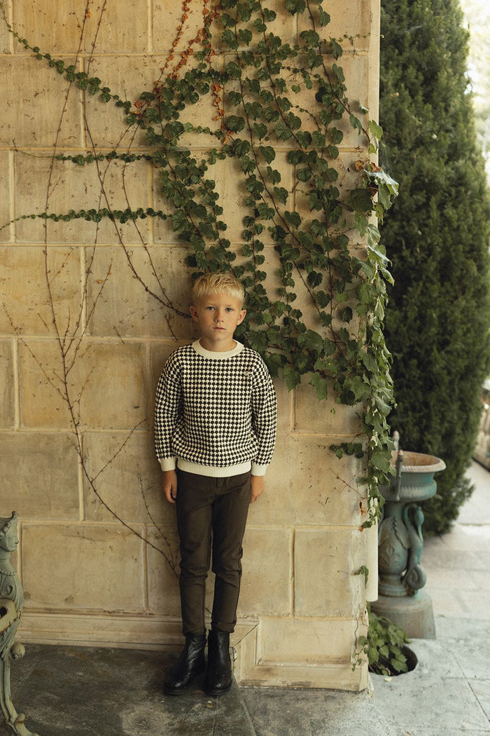 L by Ladida Silken Moss Chunky Sweater