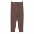 L by Ladida Taupe Knit Leggings