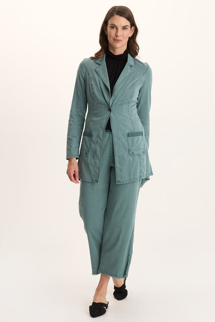 XCVI Lainey Longline Tencel Blazer