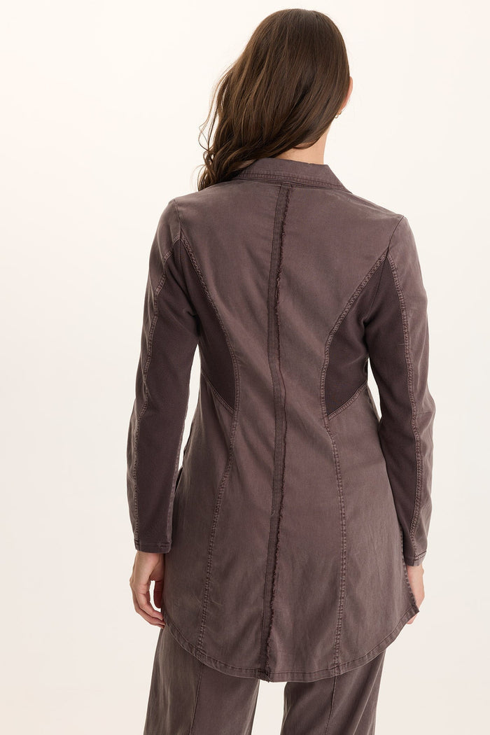 XCVI Lainey Longline Tencel Blazer