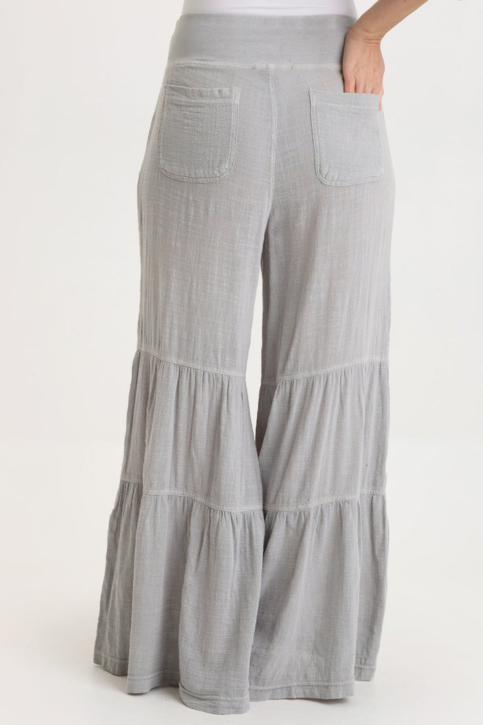 Wearables Lando Gauze Tiered-Bottom Pant