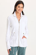 XCVI Lemont Cinchable Fleece Jacket