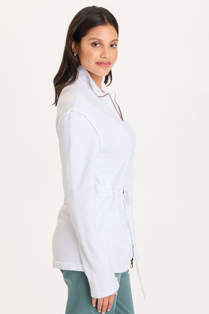 XCVI Lemont Cinchable Fleece Jacket