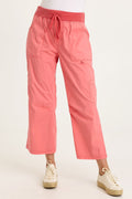 Wearables Leopold Poplin Darted Knee Cargo Crop