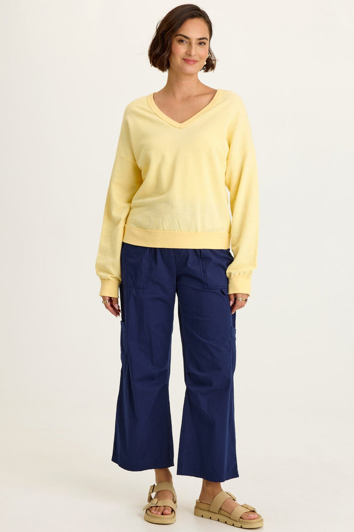 Wearables Leopold Poplin Darted Knee Cargo Crop