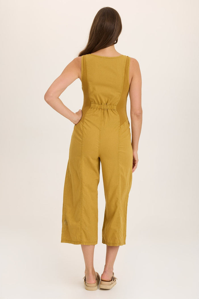 Wearables Linen Macgowan Wide Leg Zipper Jumpsuit