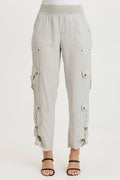 XCVI Levi Twill Tabbed Hem Cargo Pant