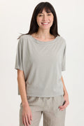 Wearables Lyra Jersey Boatneck Tee