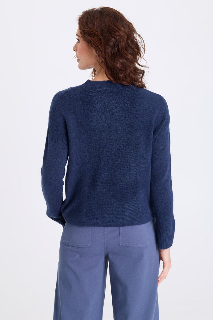 XCVI Madu Sweater-Knit High Neck Top