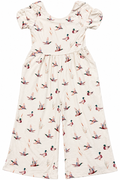 Mallard Bow Wide-Leg Jumpsuit