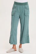 XCVI Mallis Pull-On Twill Gaucho Pant
