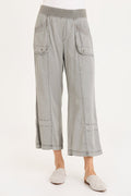 XCVI Mallis Pull-On Twill Gaucho Pant