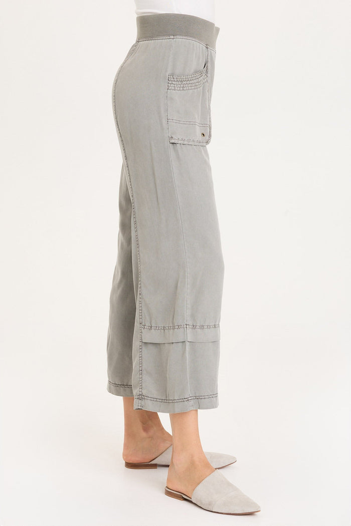 XCVI Mallis Pull-On Twill Gaucho Pant