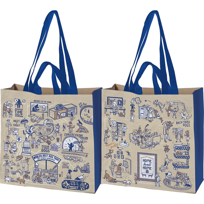 Market Tote - Dog Park