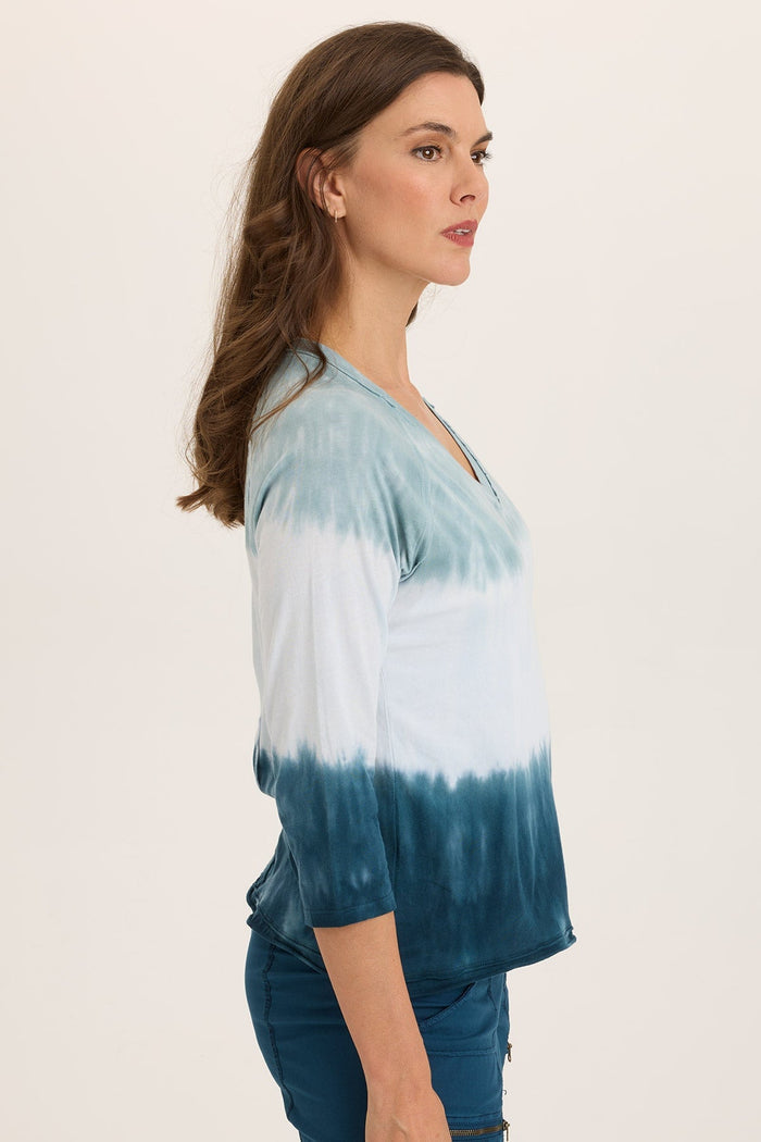Wearables Maven Jersey 3/4-Sleeve V-Neck Tee