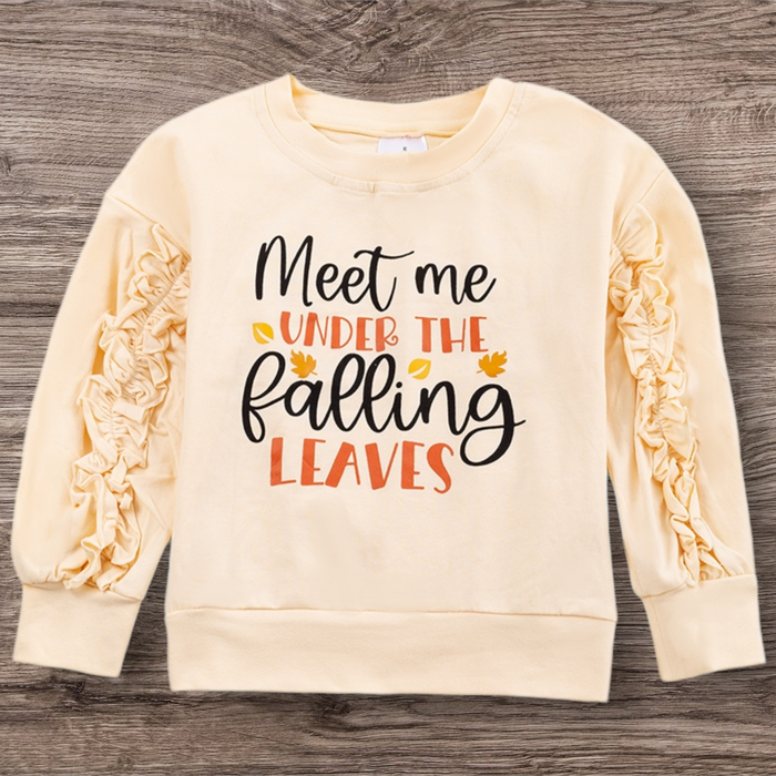 Meet Me Under The Falling Leaves Sweatshirt