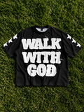 Men's T-Shirt With Round Neck Letter Pattern Streetwear