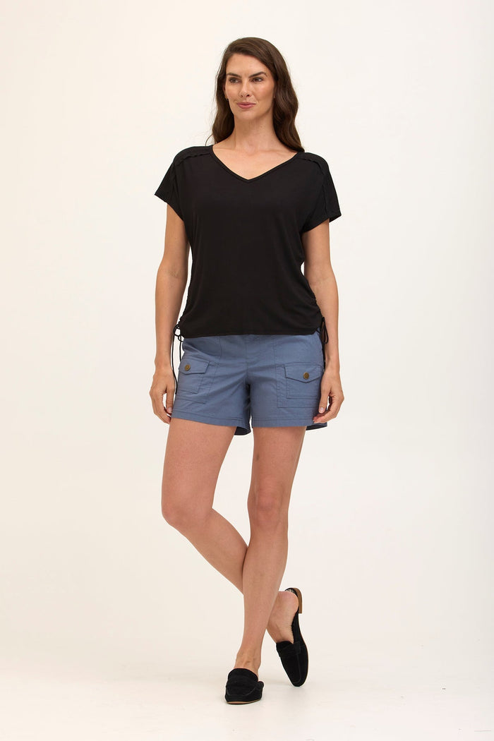 Core by XCVI Miles Poplin Short