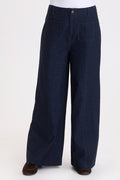Wearables Miller Indigo Twill Wide Leg Trouser