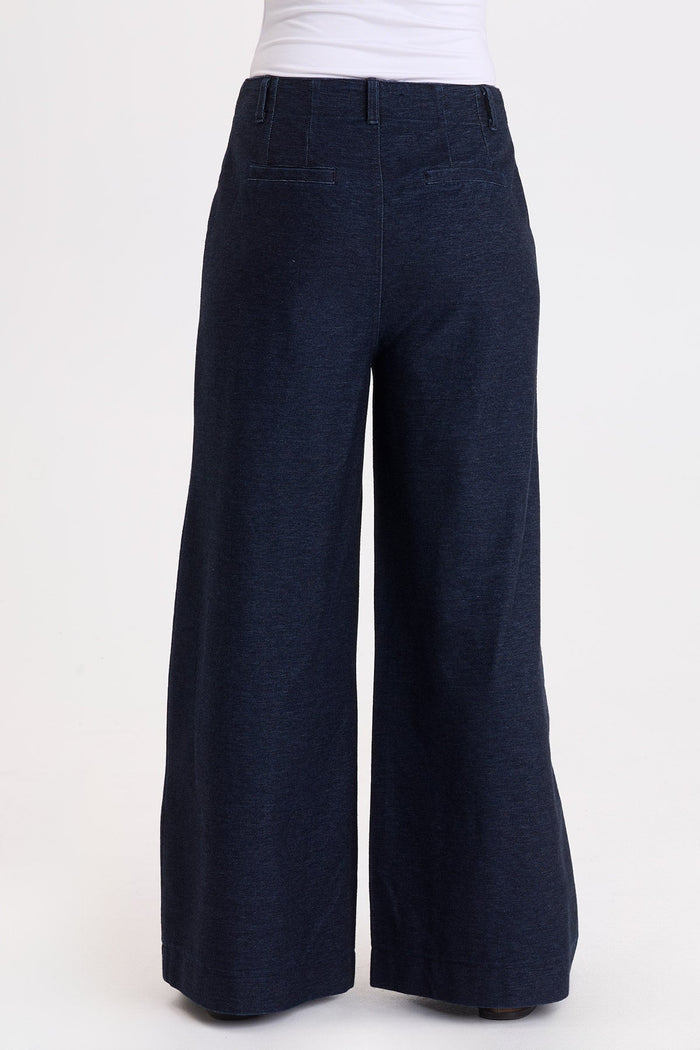 Wearables Miller Indigo Twill Wide Leg Trouser